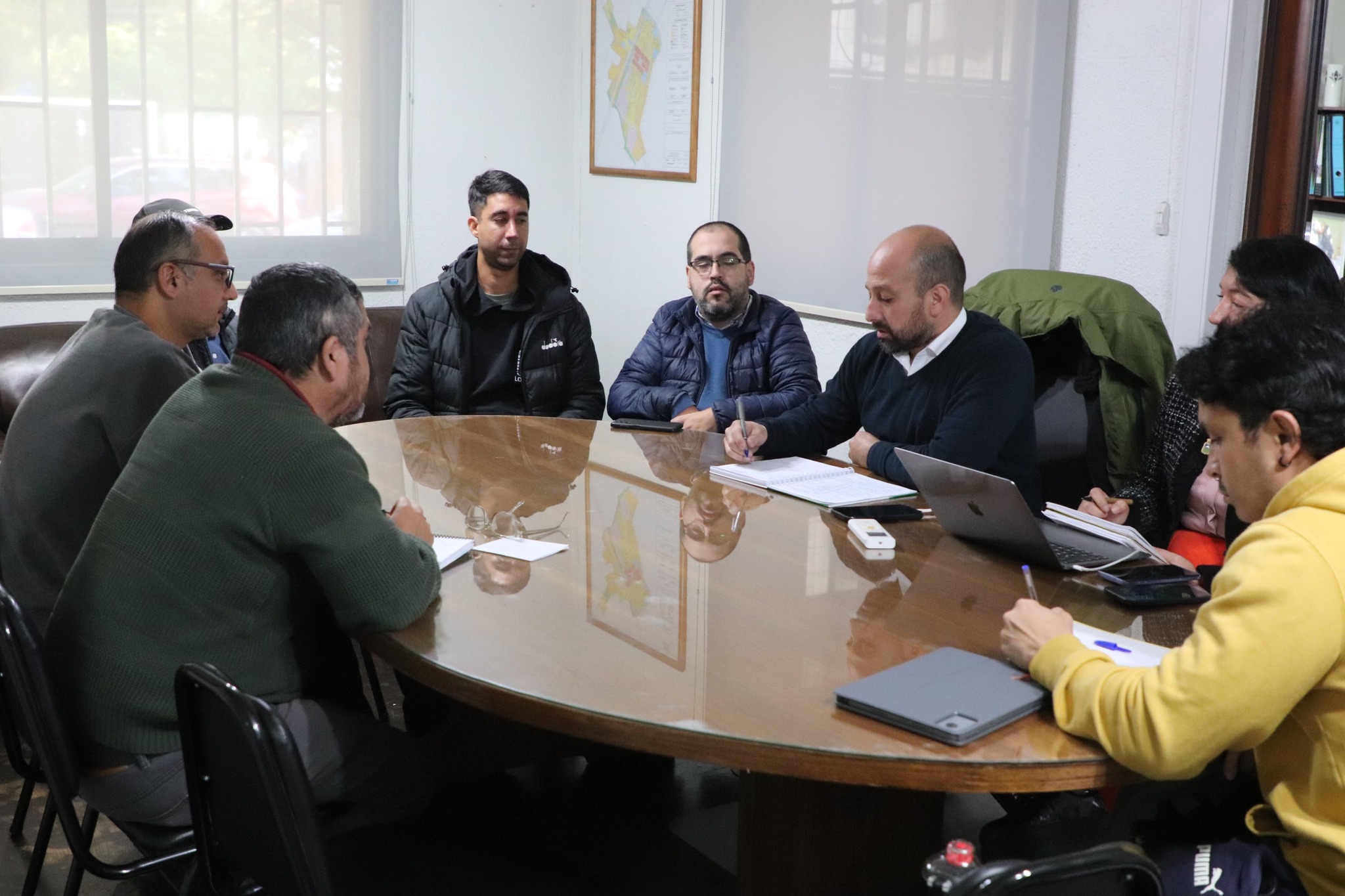 Reunión Asofut Longavi y Alcalde